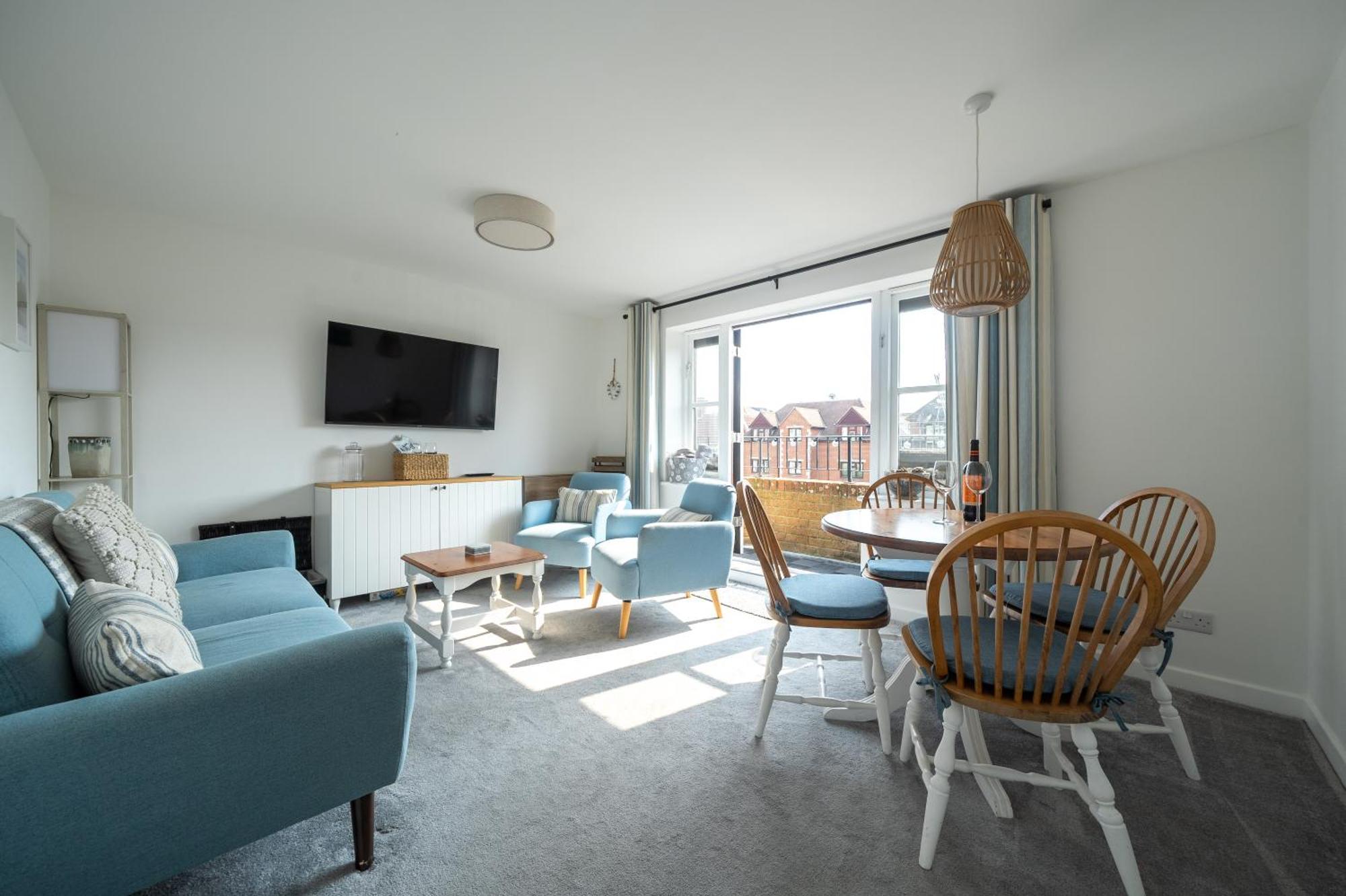 Hightide - 2 Bed With Parking, Balcony & Sea View. Daire Swanage Dış mekan fotoğraf